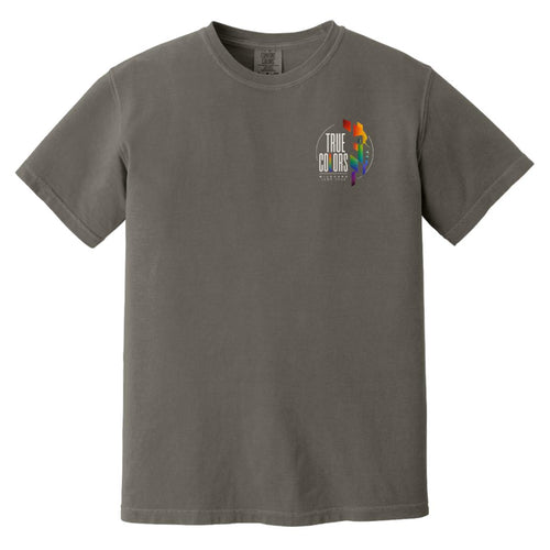 TRUE COLORS — “Some Colors Only Appear in Certain Light” Heavyweight Garment-Dyed Tee