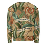 All-Over "Fall Forward" Unisex Sweatshirt