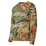 All-Over "Fall Forward" Unisex Sweatshirt