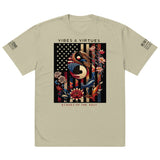 Echoes of the East Spirit Oversized Faded Tee