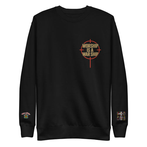 War Ship 2025: Target of Faith Crewneck