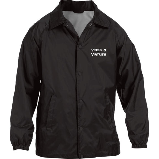 Vibes & Virtues Nylon Staff Jacket