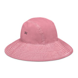 LIEfstyle wide brim bucket hat